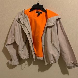 Forever 21 rain crop jacket